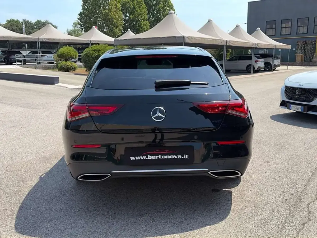 Usata Mercedes CLA180 136 CV (100 kW) 2021 Nero Coupé