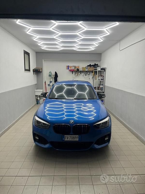 Usata BMW 114 M Sport 95 CV (69 kW) 2019 Blu Utilitaria