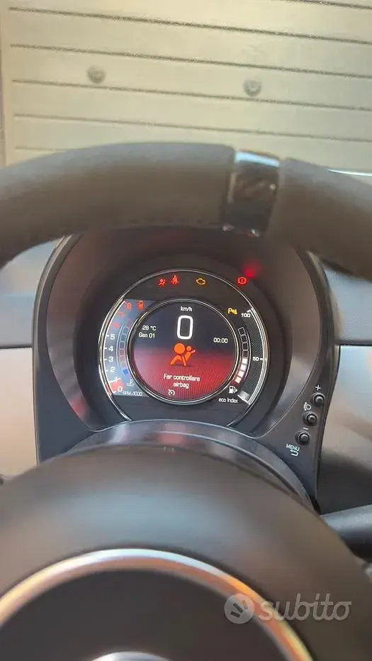 Usata Fiat 500 S 69 CV (50 kW) 2016 Nero Coupé