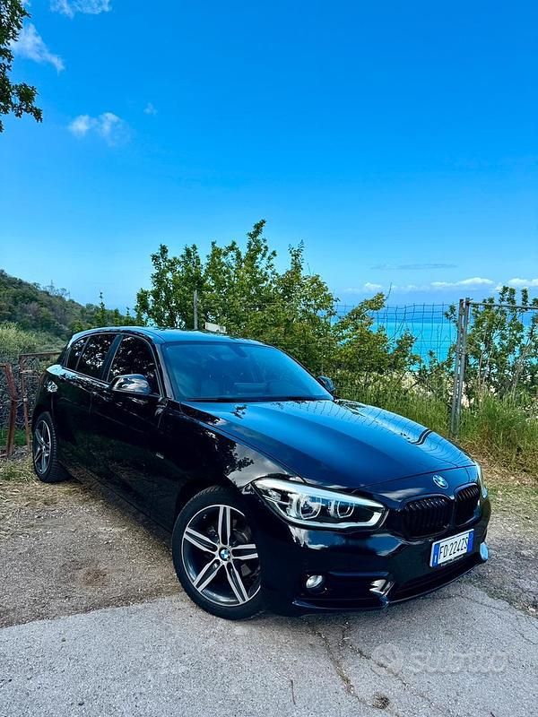 Usata BMW 116 Efficient Dynamics 116 CV (85 kW) 2016 Nero Utilitaria