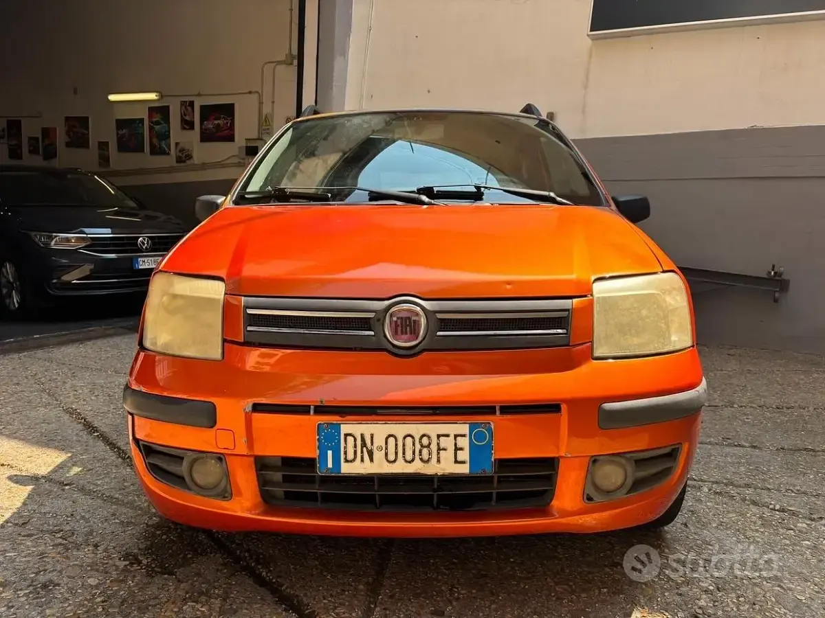 Usata Fiat Panda 60 CV (44 kW) 2008 Nero Utilitaria