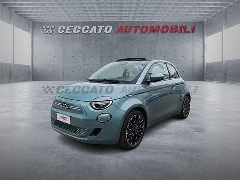 Usata Fiat 500e Icon 86 kW (118 CV) 2021 Blu Cabrio