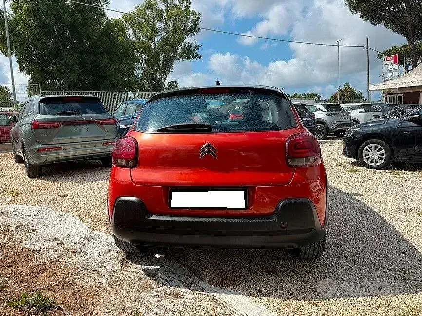 Usata Citroën C3 PureTech 82 CV (60 kW) 2018 Arancione Utilitaria
