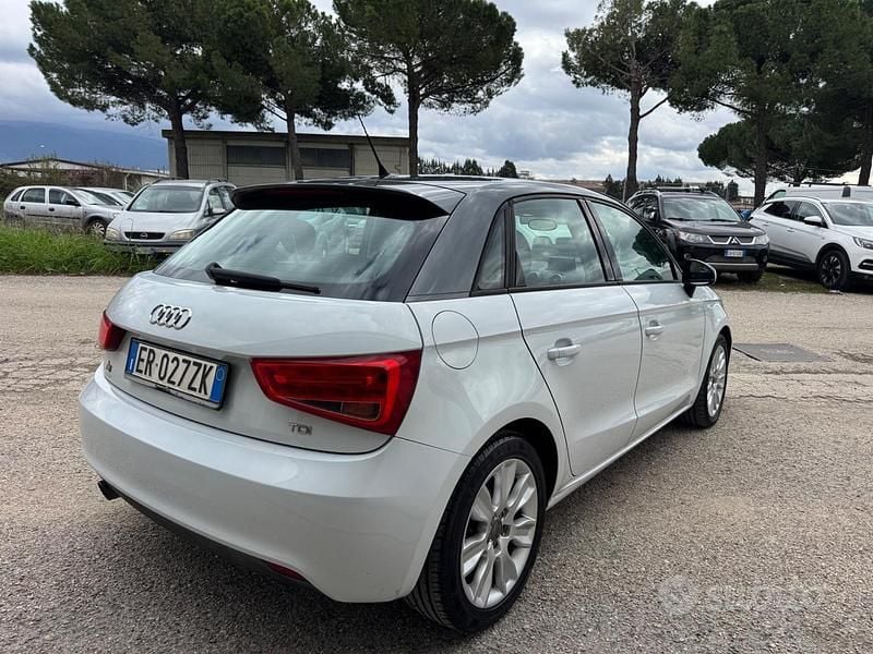 Usata Audi A1 Ambition 104 CV (76 kW) 2013 Bianco Utilitaria