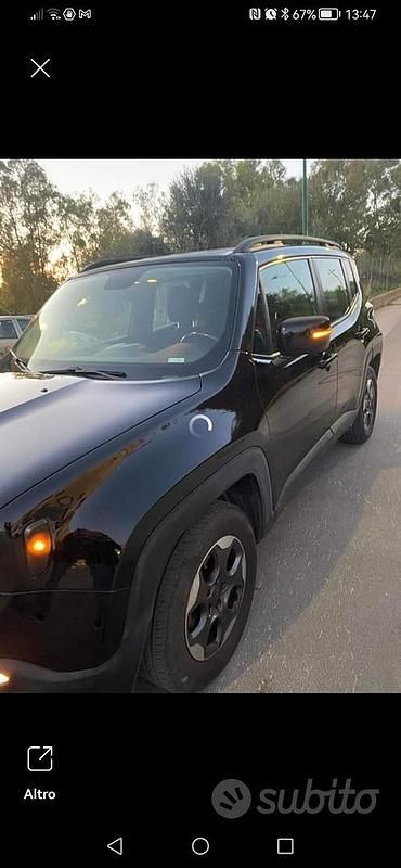 Usata Jeep Renegade 120 CV (88 kW) 2015 Nero SUV