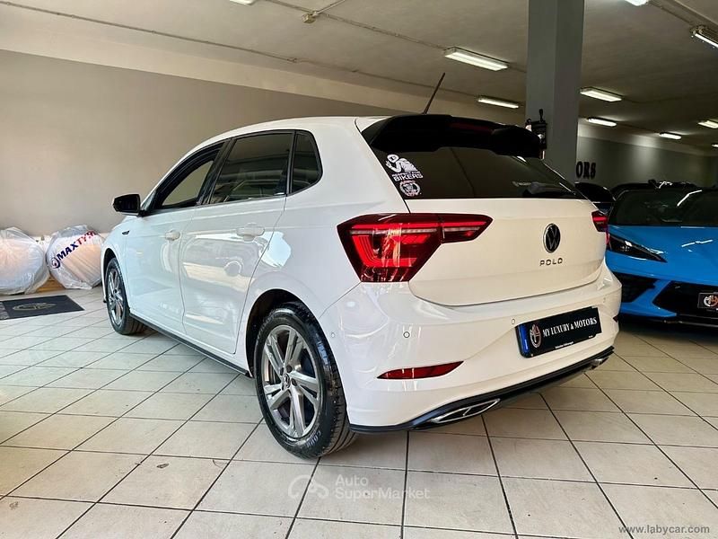 Usata VW Polo R-line Plus 95 CV (69 kW) 2024 Bianco Utilitaria