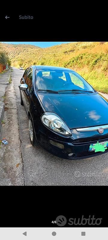 Usata Fiat Punto Evo 2010 Blu Utilitaria