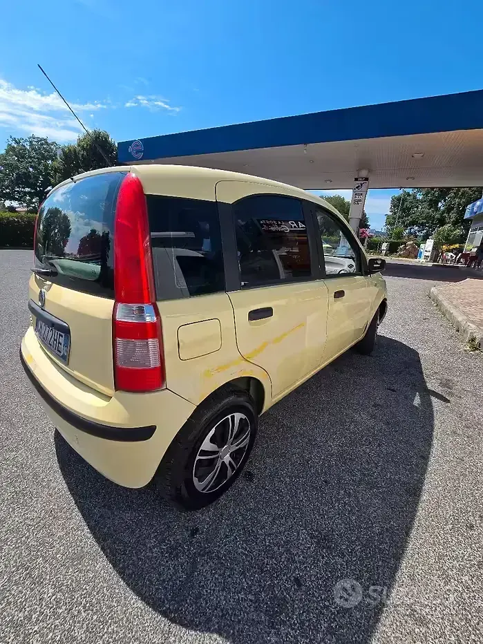 Usata Fiat Panda 60 CV (44 kW) 2003 Giallo Utilitaria