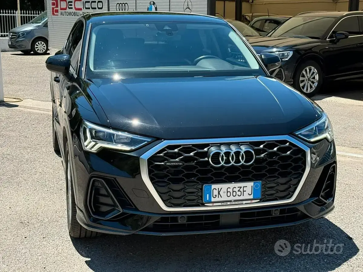 Usata Audi Q3 S-Line 150 CV (110 kW) 2022 Nero SUV