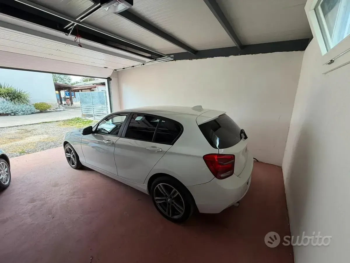 Usata BMW 114 Efficient Dynamics 95 CV (69 kW) 2014 Bianco Utilitaria