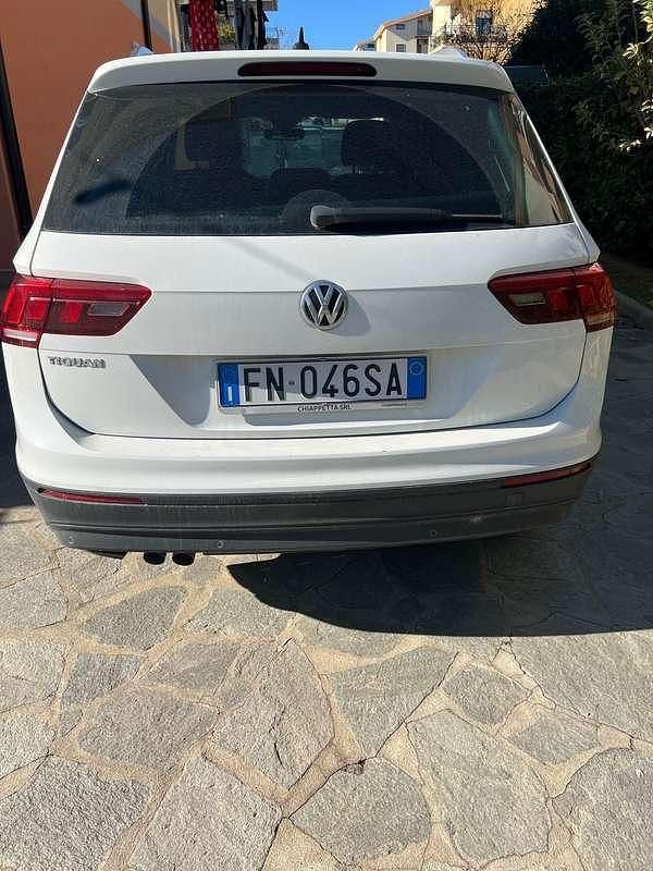 Usata VW Tiguan Business 116 CV (85 kW) 2018 Bianco SUV