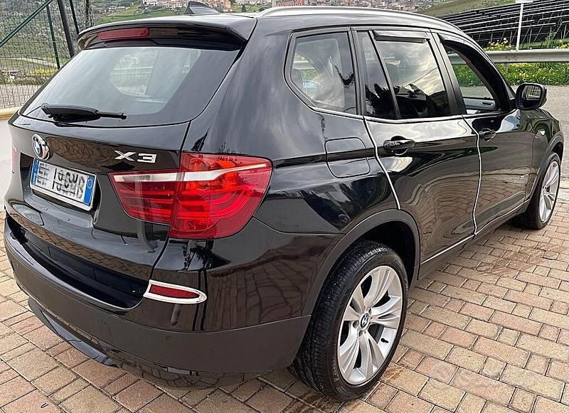 Usata BMW X3 184 CV (135 kW) 2012 Nero SUV