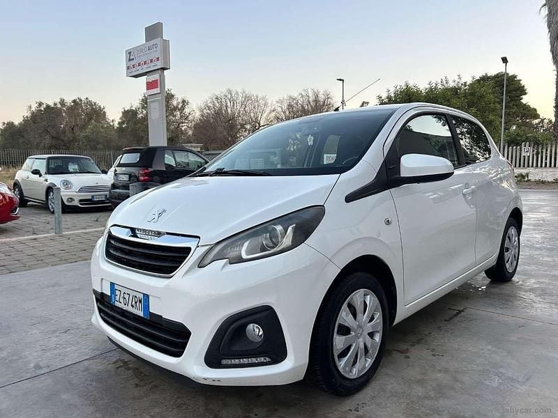 Usata Peugeot 108 Allure 69 CV (50 kW) 2015 Bianco Berlina