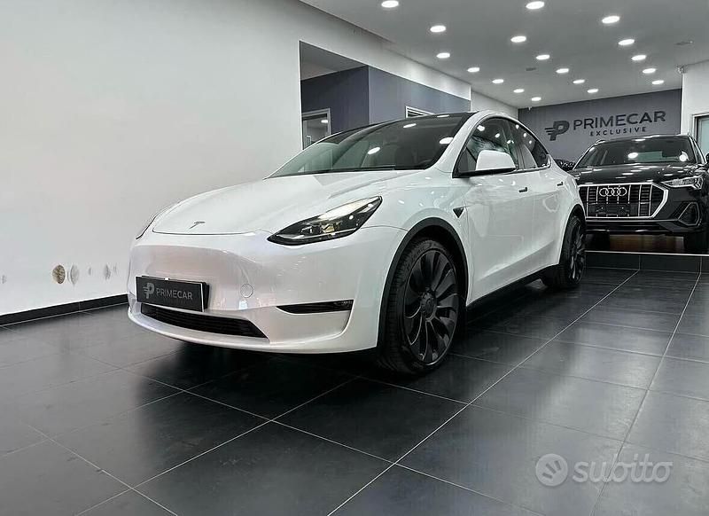Occasion Tesla Model Y Performance 392 kW (534 ch) 2022 Blanc SUV