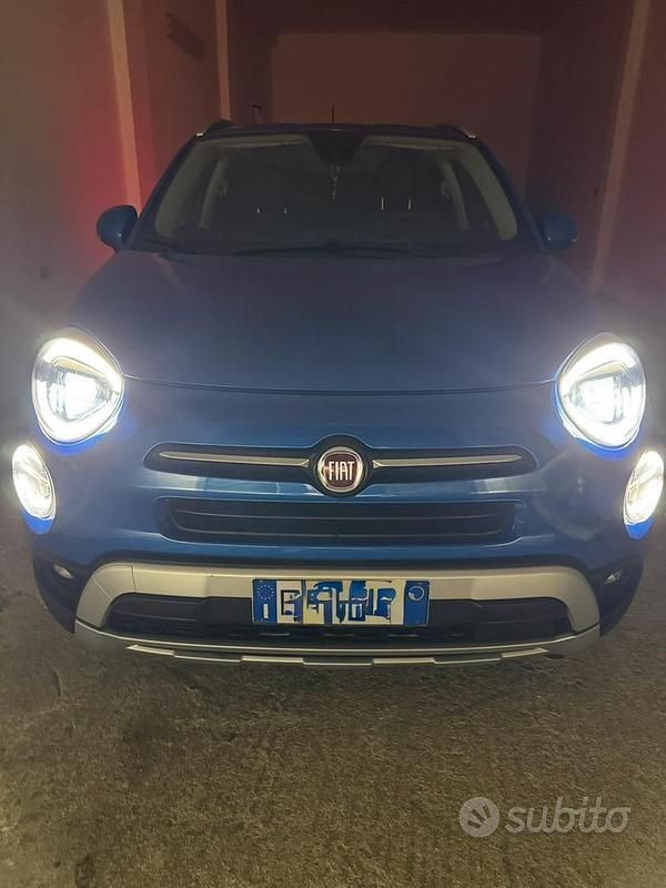 Usata Fiat 500X Lounge 120 CV (88 kW) 2019 Blu SUV