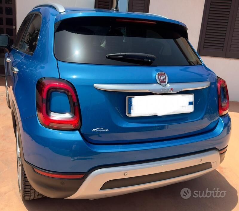 Usata Fiat 500X 120 CV (88 kW) 2019 Blu SUV