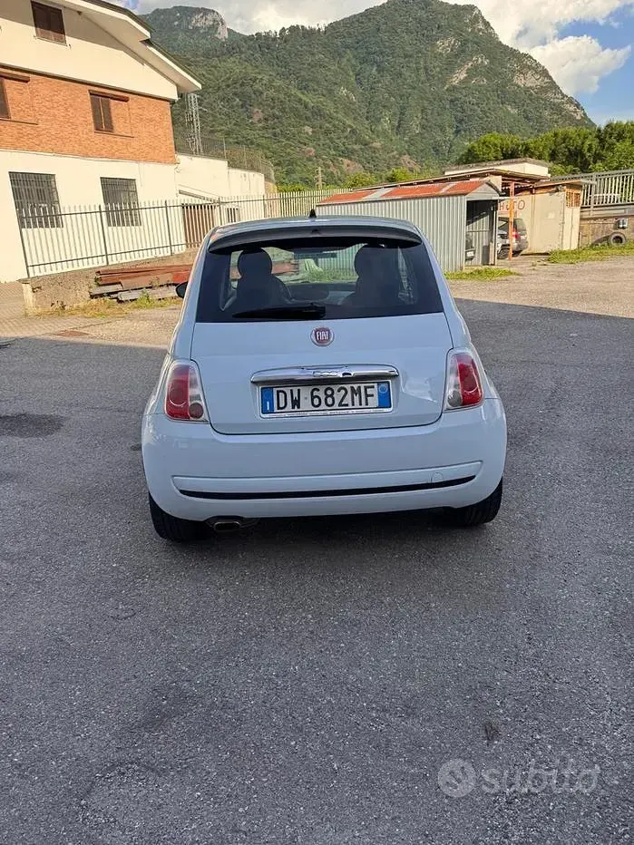 Usata Fiat 500 69 CV (50 kW) 2009 Blu Cabrio