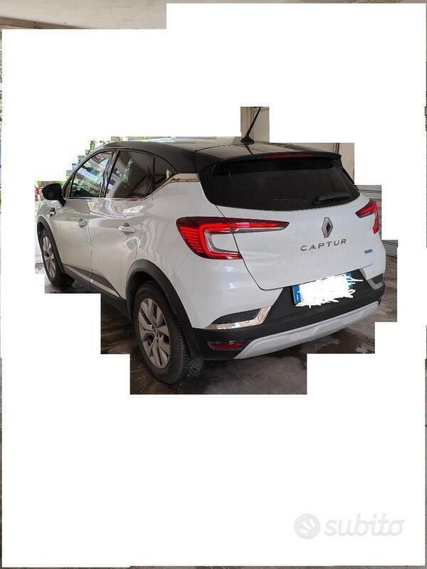 Usata Renault Captur 145 CV (106 kW) 2022 Bianco SUV