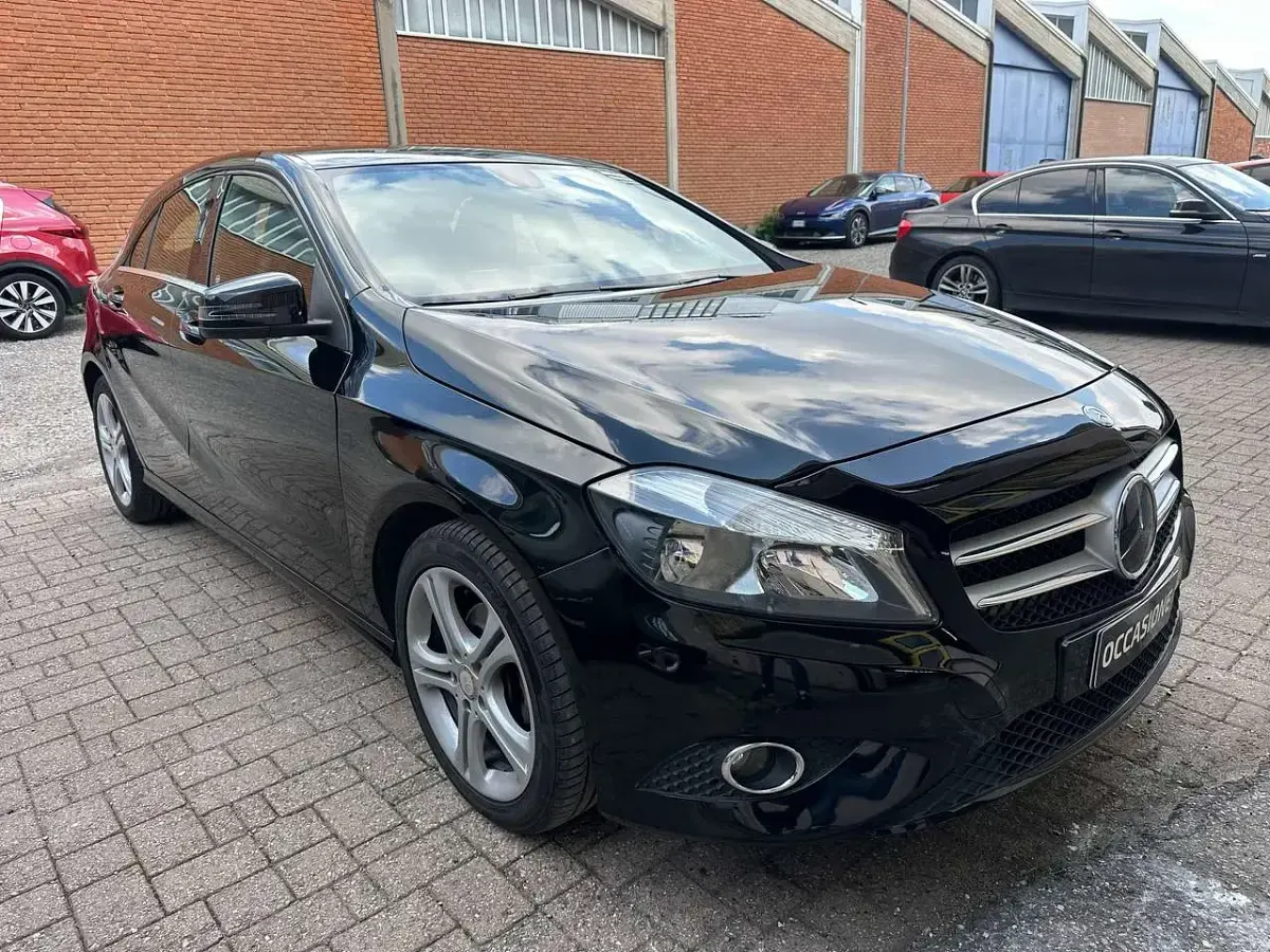 Usata Mercedes A160 Executive 90 CV (66 kW) 2014 Nero Berlina
