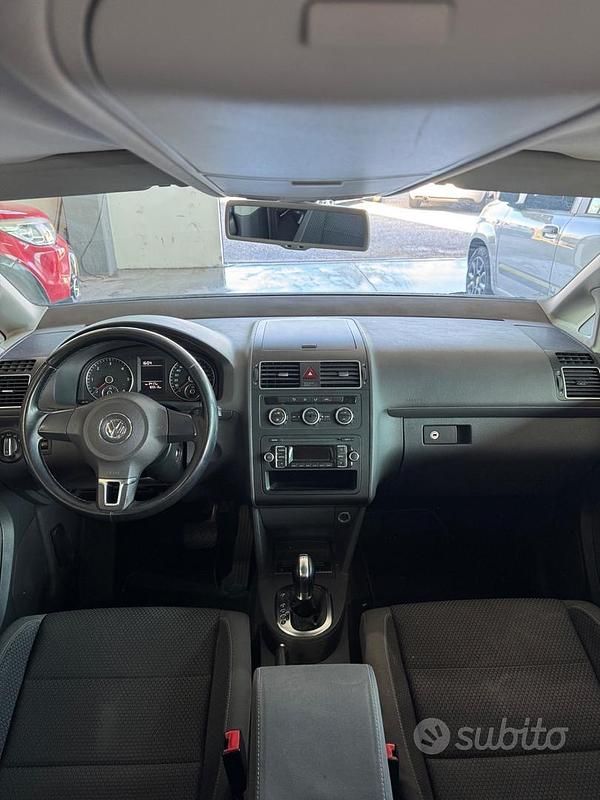 Usata VW Touran Comfortline 105 CV (77 kW) 2013 Blu Monovolume