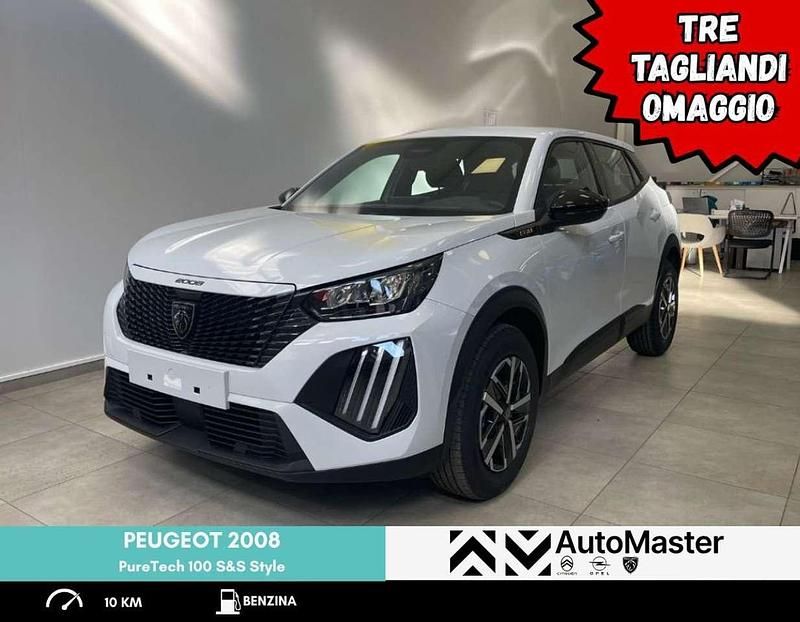 Bianco Nuova 2025 Peugeot 2008 Style SUV | 21.500 € (Buon prezzo) - Immagine 1/4