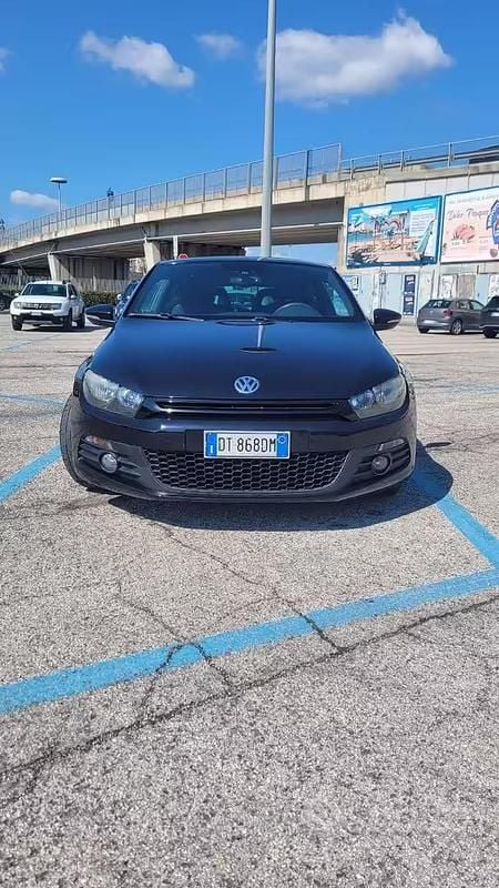 Usata VW Scirocco 200 CV (147 kW) 2008 Nero Coupé