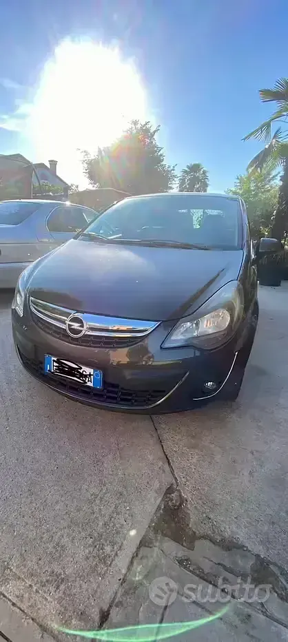 Usata Opel Corsa 86 CV (63 kW) 2014 Grigio Utilitaria