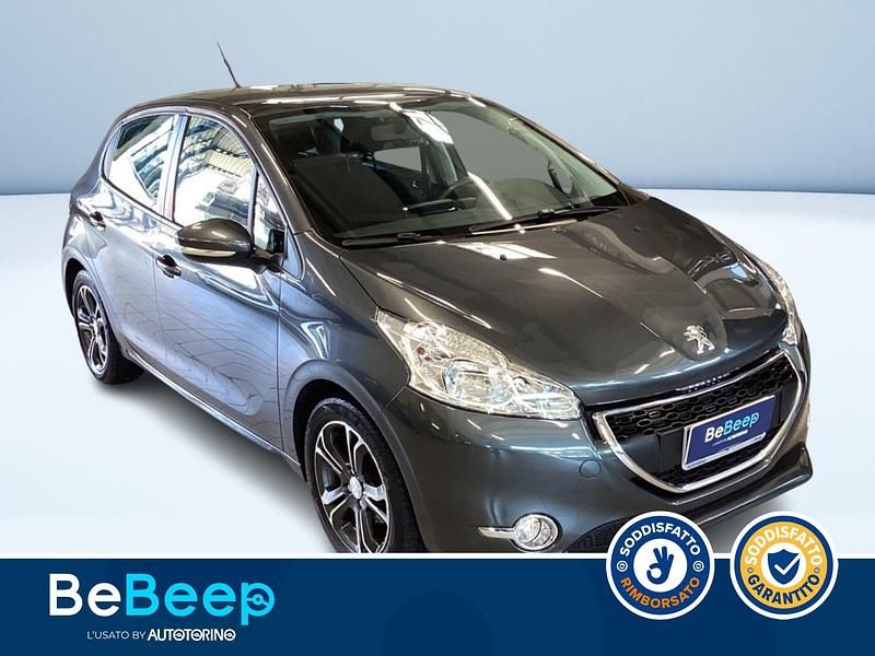 Usata Peugeot 208 Allure 82 CV (60 kW) 2015 Grigio metallizzato Utilitaria