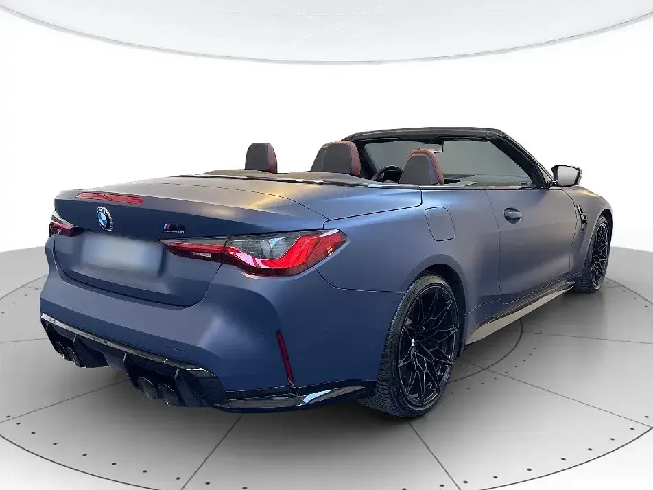Usata BMW M4 Competition Edition 510 CV (375 kW) 2023 Blu Cabrio