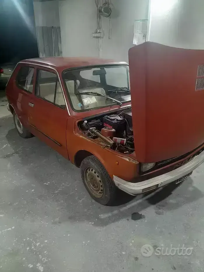 Usata Fiat 127 45 CV (33 kW) 1980 Rosso Berlina