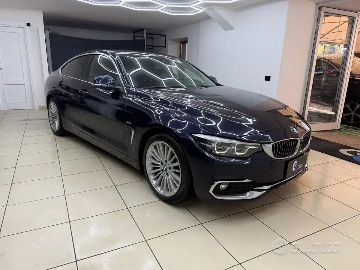 Usata BMW 420 Luxury Line 190 CV (139 kW) 2018 Blu Coupé
