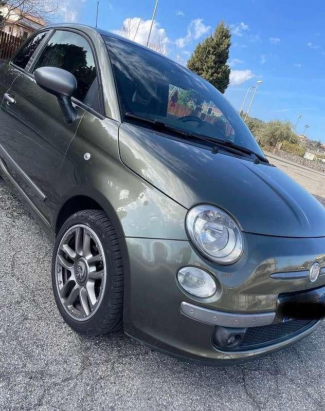 Usata Fiat 500 75 CV (55 kW) 2009 Verde Utilitaria