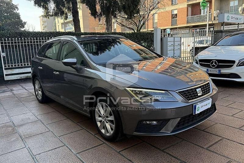 Usata Seat Leon ST Business 116 CV (85 kW) 2018 Grigio Station wagon