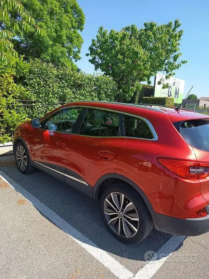 Usata Renault Kadjar 110 CV (80 kW) 2015 Rosso SUV