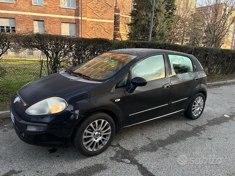 Usata Fiat Punto Evo 75 CV (55 kW) 2011 Nero Utilitaria