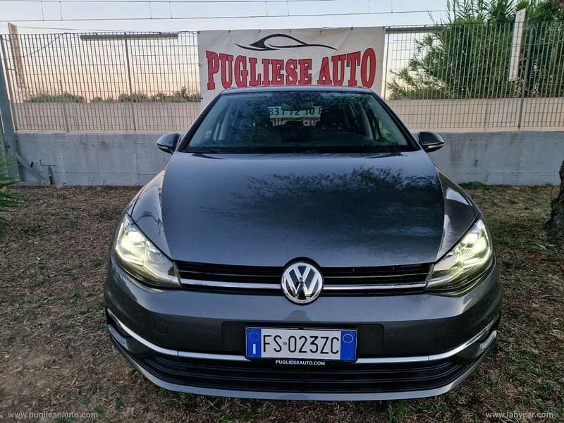 Usata VW Golf VII 116 CV (85 kW) 2018 Grigio Berlina