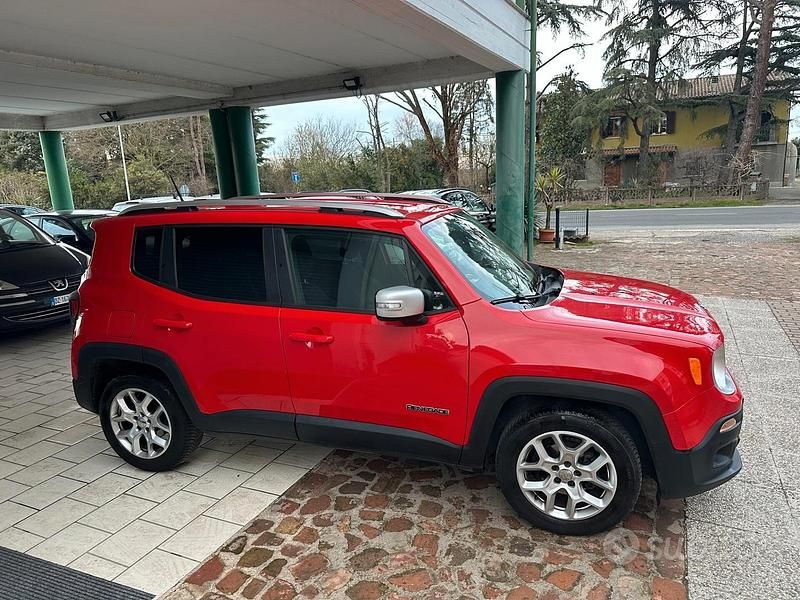 Usata Jeep Renegade Limited 120 CV (88 kW) 2015 Rosso SUV