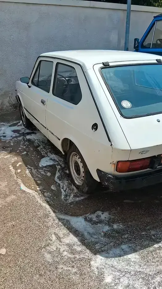 Usata Fiat 127 1970 Bianco Utilitaria