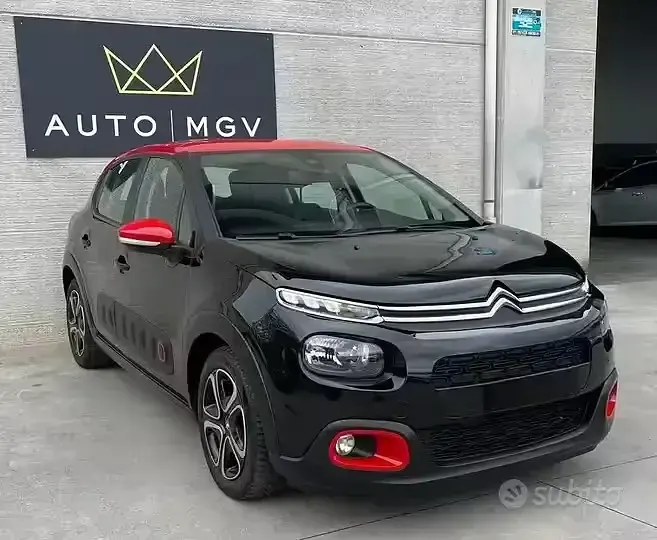 Usata Citroën C3 PureTech 83 CV (61 kW) 2020 Nero Utilitaria