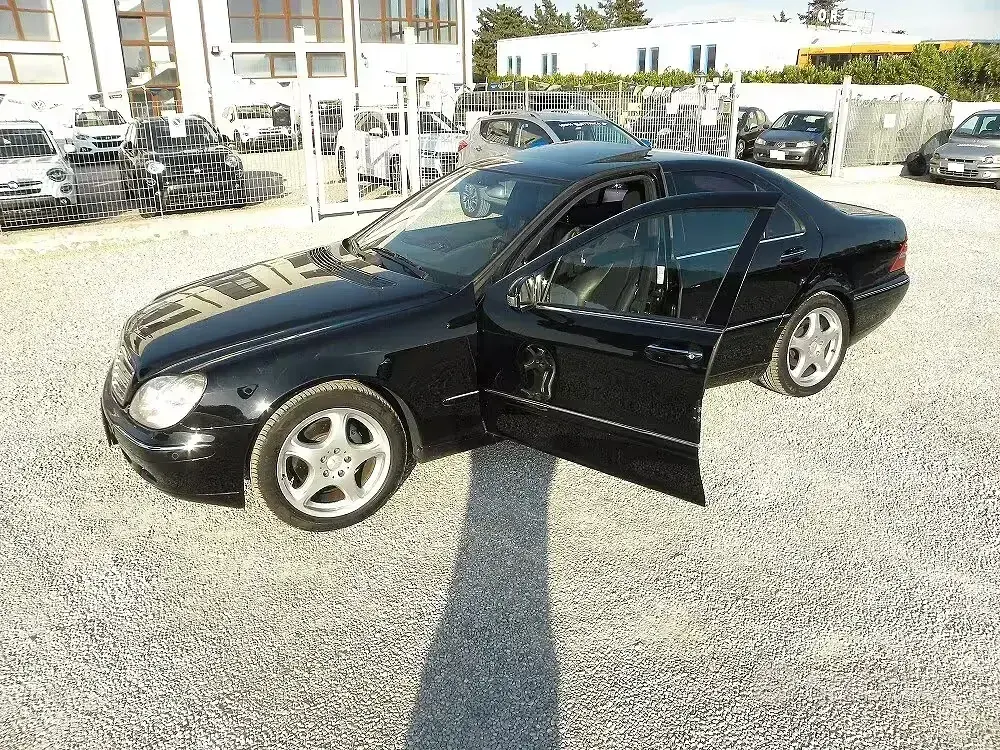 Usata Mercedes S320 AMG 224 CV (164 kW) 2000 Nero Berlina