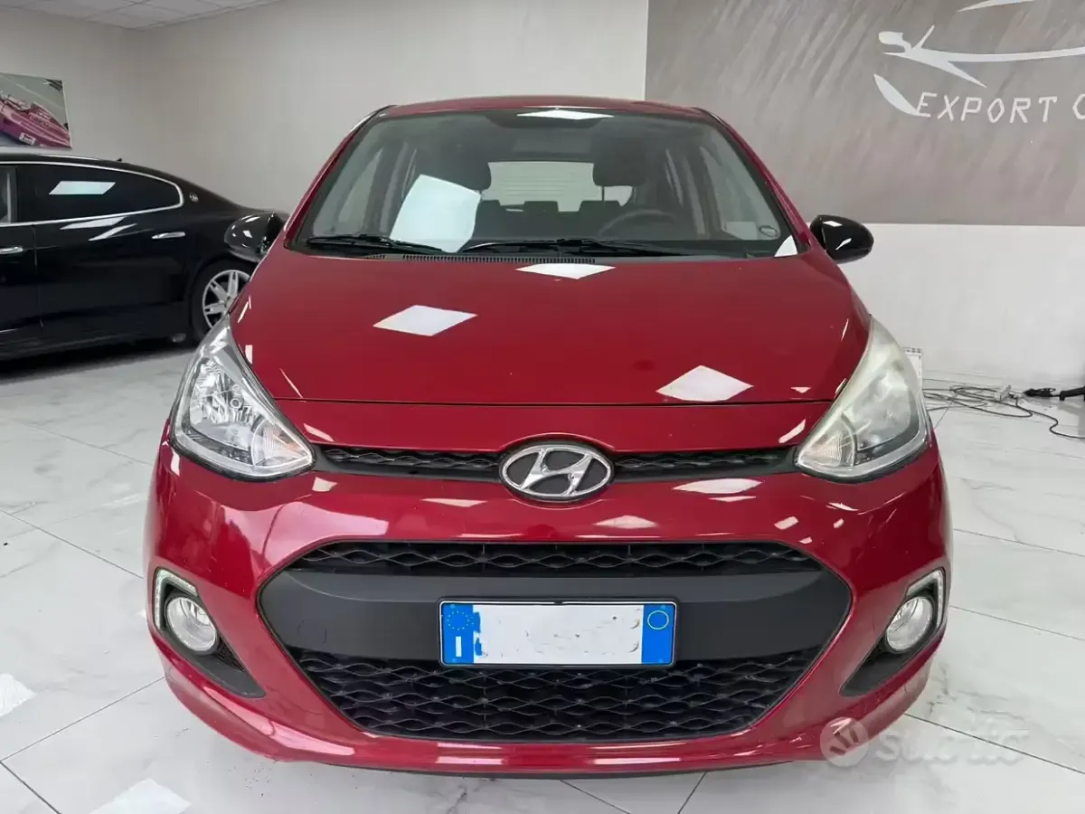 Brugt Hyundai i10 Edition 66 HK (48 kW) 2015 Rød Hatchback