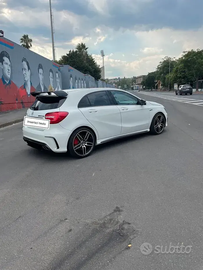 Usata Mercedes A45 AMG AMG 381 CV (280 kW) 2015 Bianco Utilitaria