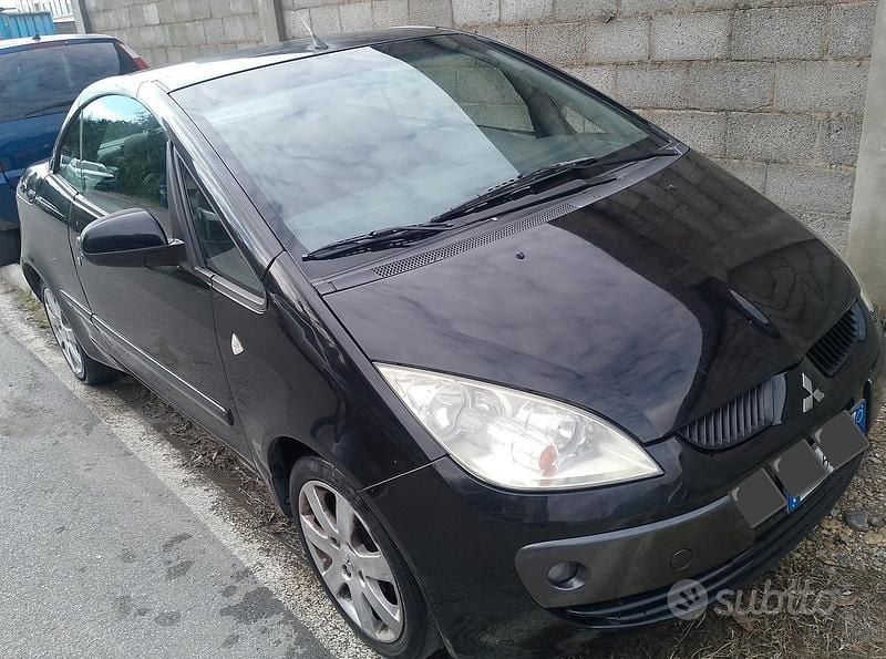 Usata Mitsubishi Colt 2008 Nero Cabrio