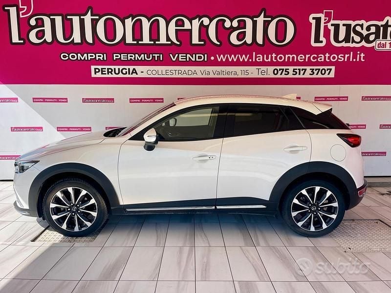 Usata Mazda CX-3 Exceed 116 CV (85 kW) 2019 Bianco SUV