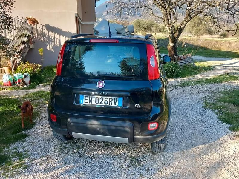 Usata Fiat Panda 4x4 75 CV (55 kW) 2014 Nero Utilitaria