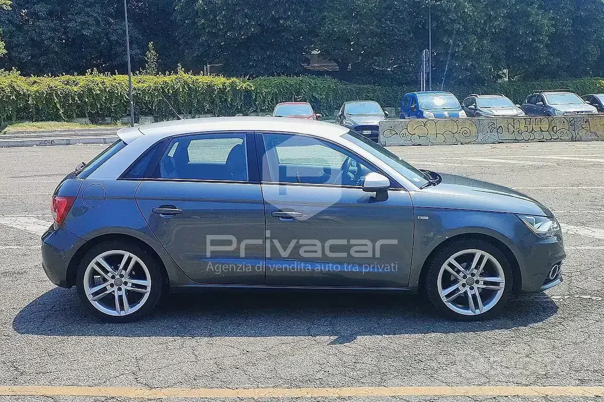 Usata Audi A1 S-Line 86 CV (63 kW) 2014 Grigio Utilitaria