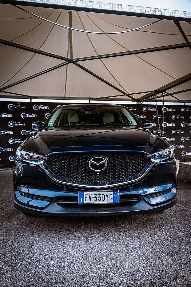 Usata Mazda CX-5 Exclusive 184 CV (135 kW) 2019 Blu SUV