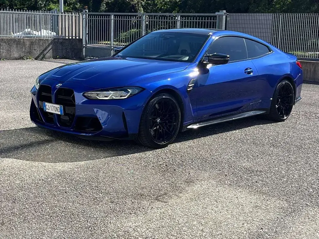 Usata BMW M4 Competition Edition 510 CV (375 kW) 2022 Blu/azzurro Coupé