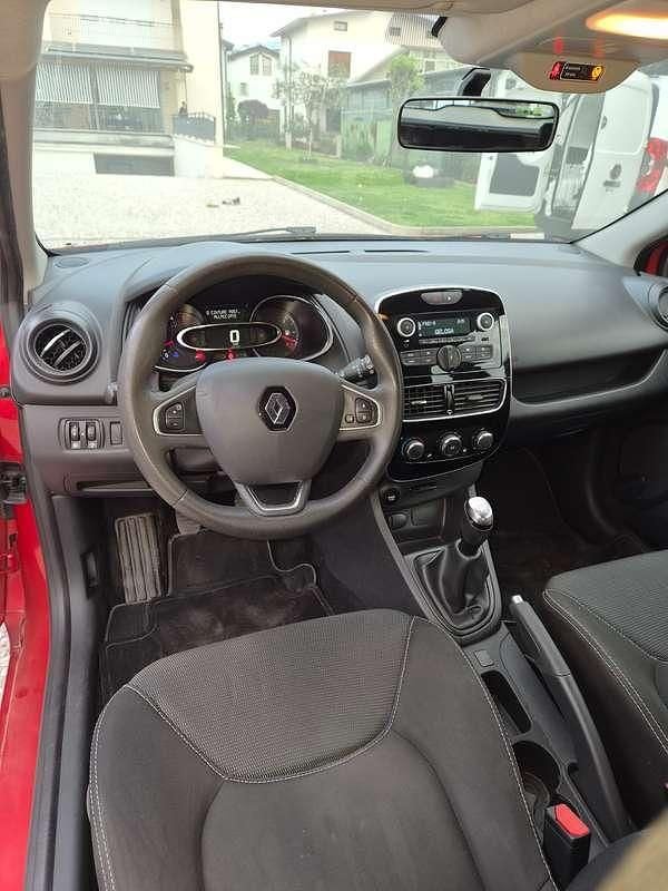 Usata Renault Clio IV Zen 75 CV (55 kW) 2017 Rosso Berlina