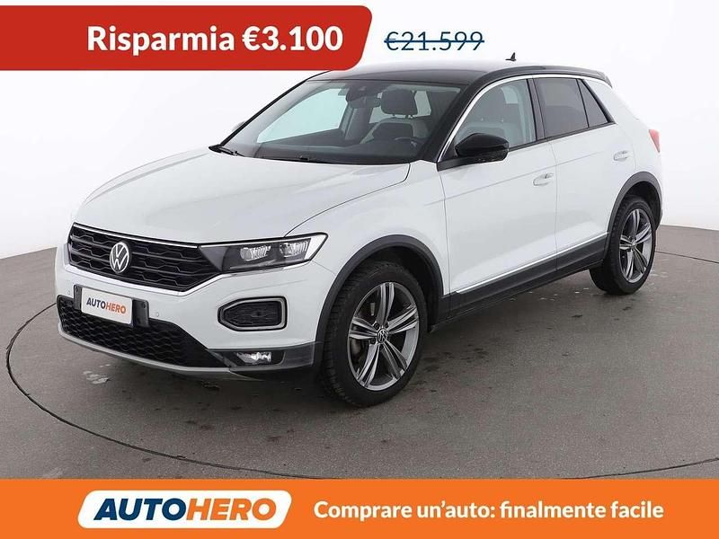 Usata VW T-Roc Advance 116 CV (85 kW) 2021 Bianco SUV